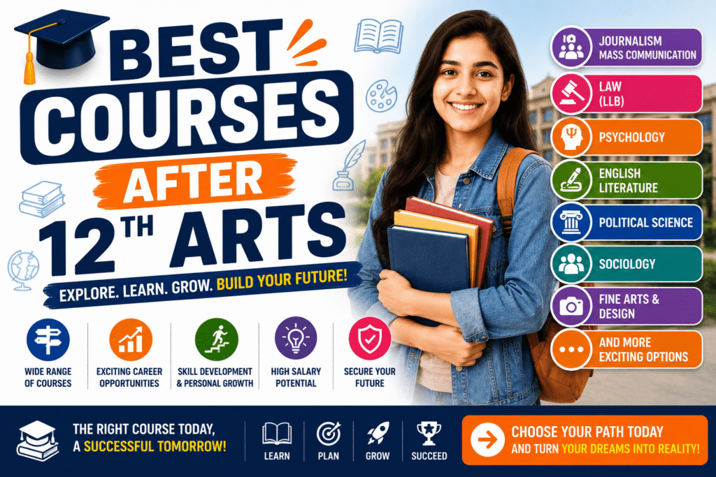 Best Courses After 12th Arts